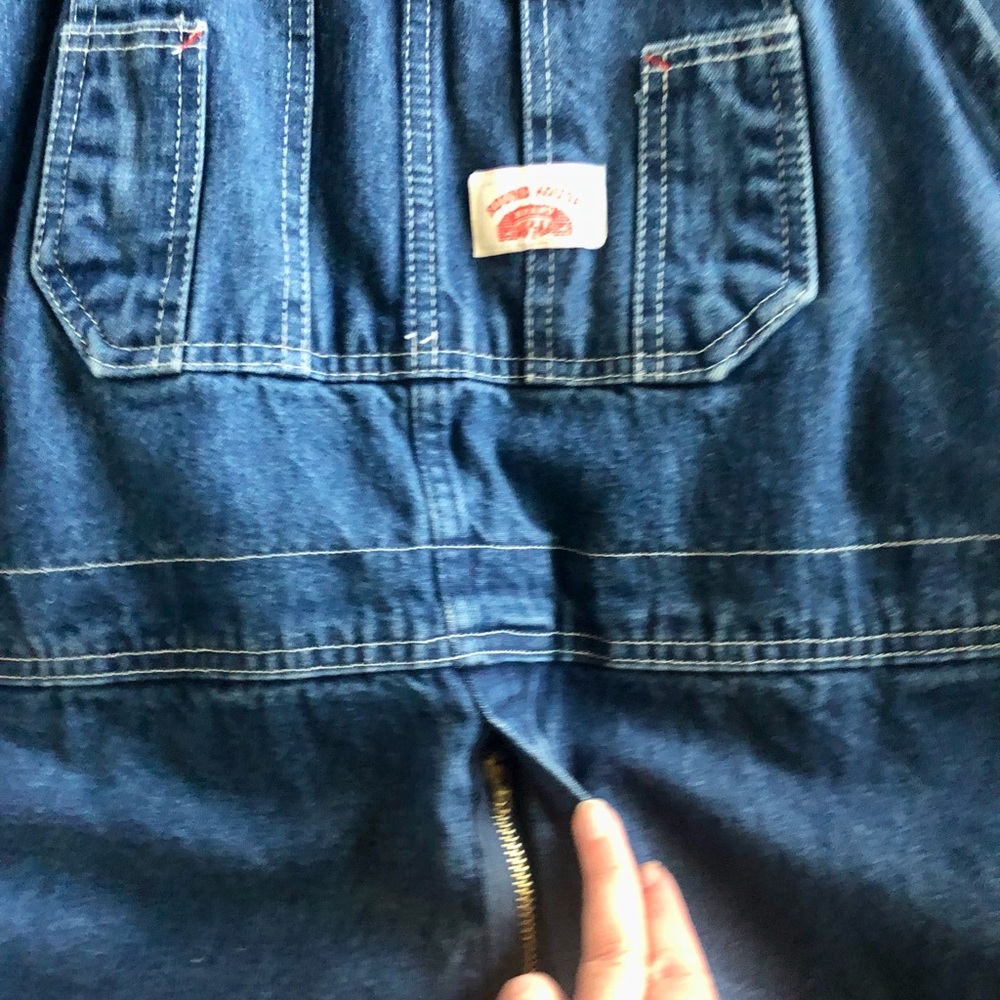Round House Brand Denim Overalls - Size 48 x 30 (EUC) - Picture 4 of 9